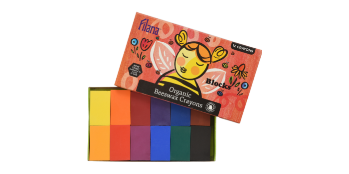 7 - Filana Organic Beeswax Crayon Blocks