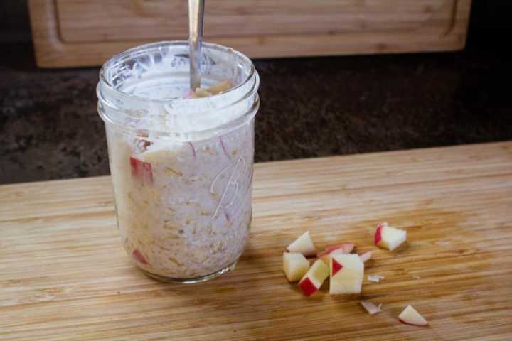 overnight apple spiced oats 2 |www.sparklestories.com| junkyard tales: all together now