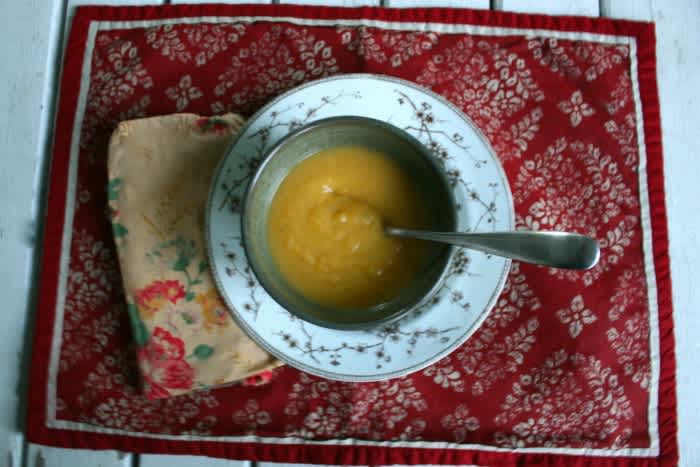 Sparkle Kitchen: Roasted Apple Soup
