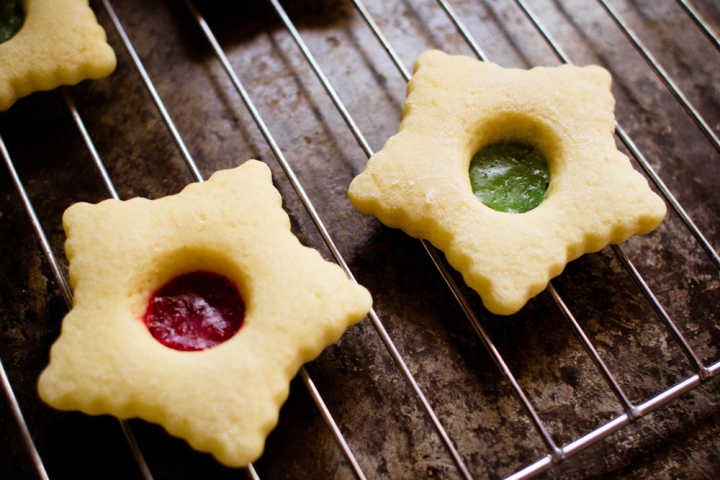 Sparkle Kitchen: Glass Star Cookies