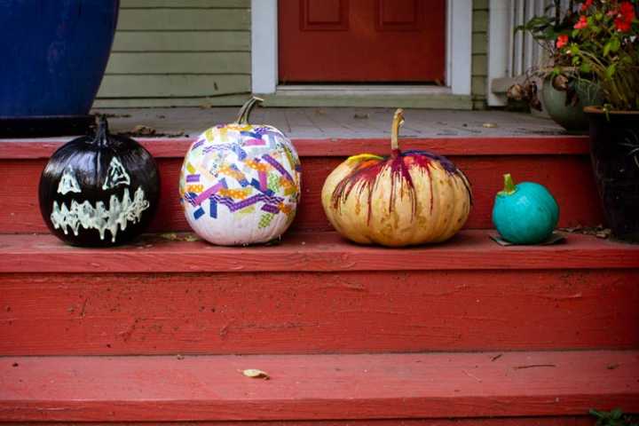 Sparkle Craft: Halloween Special - Four No-Carve Pumpkin Ideas