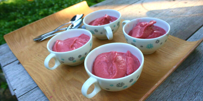 4. Strawberry Slushies