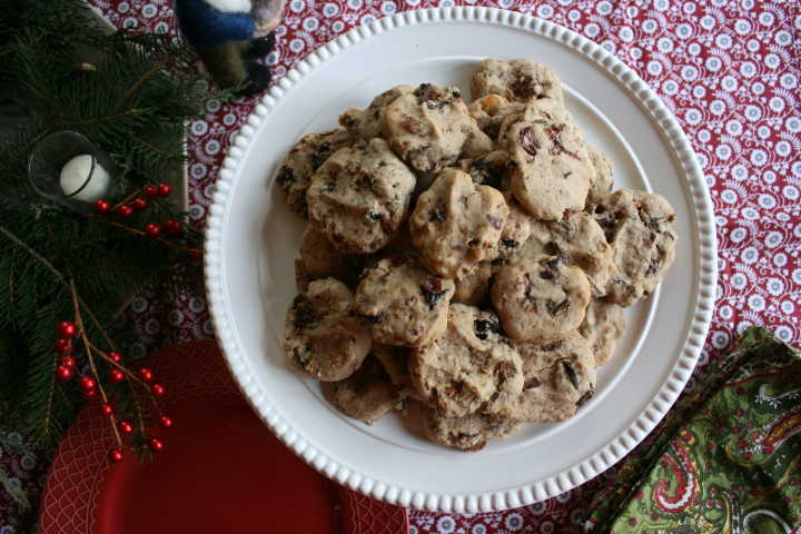 Sparkle Kitchen: "All-the-Things" Fruitcake Cookies (Gluten-Free)