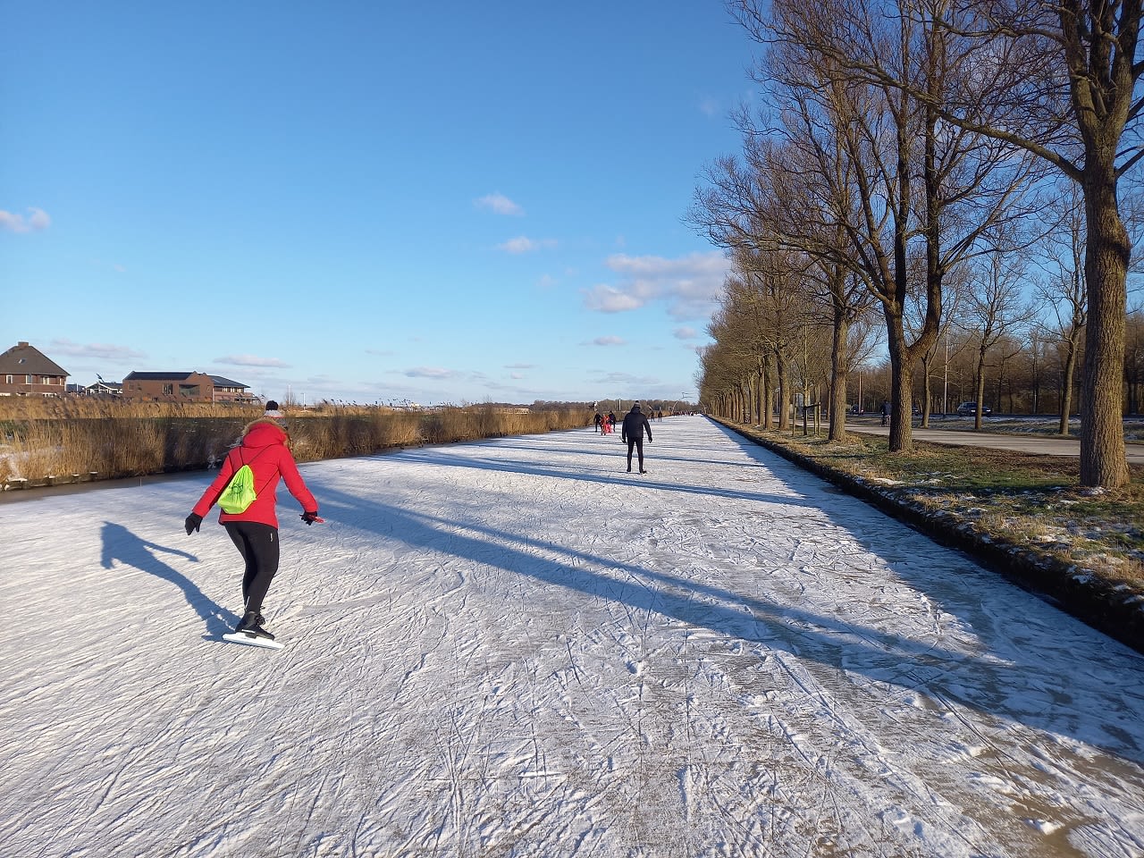 Schaatsen op de Bonkevaart - Jolanda Postma