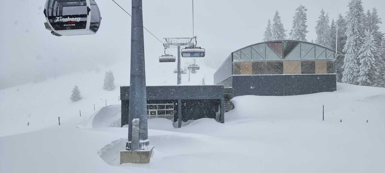 Sneeuwduinen in Oostenrijk - Brixental. Foto: Jeroen Elferink.