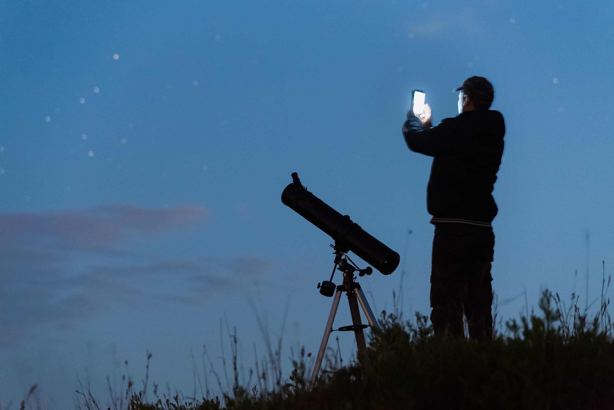 Telescoop - Astronomie - Sterrenhemel - Helix-nevel