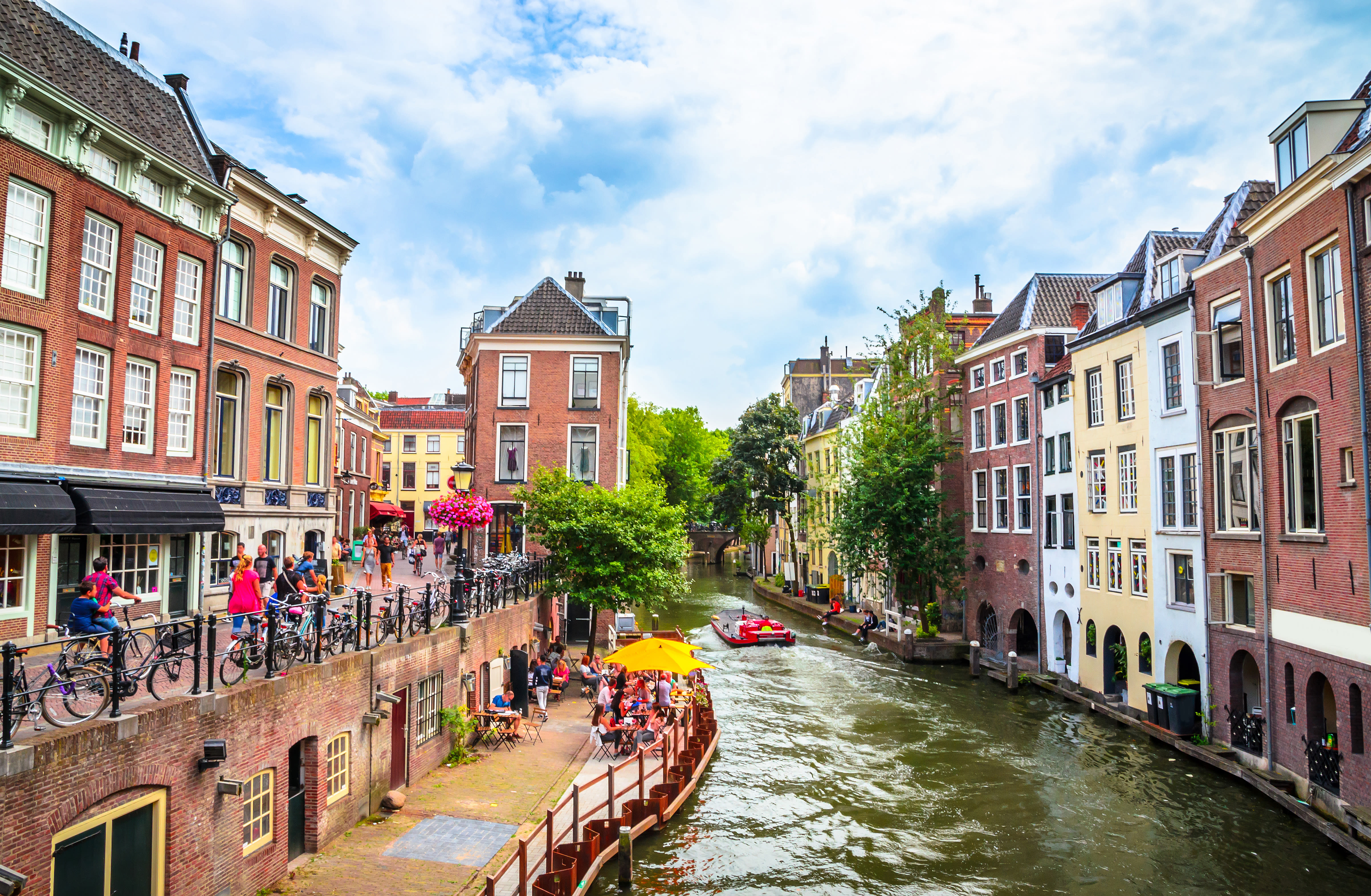 Oudegracht in Utrecht. Foto: Adobe Stock / Olena Zn
