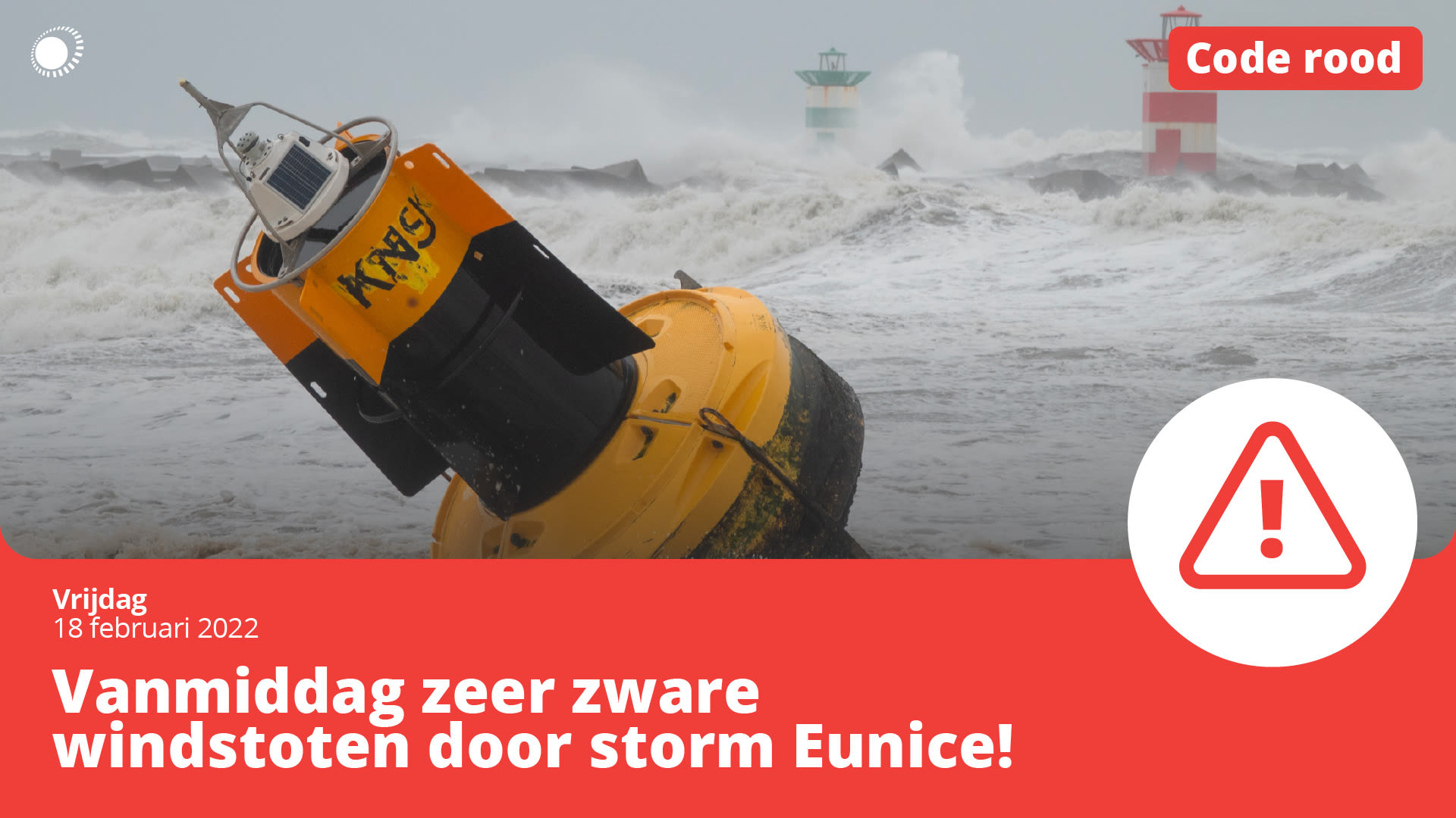WOL 1920-1080 Storm Eunice Code rood
