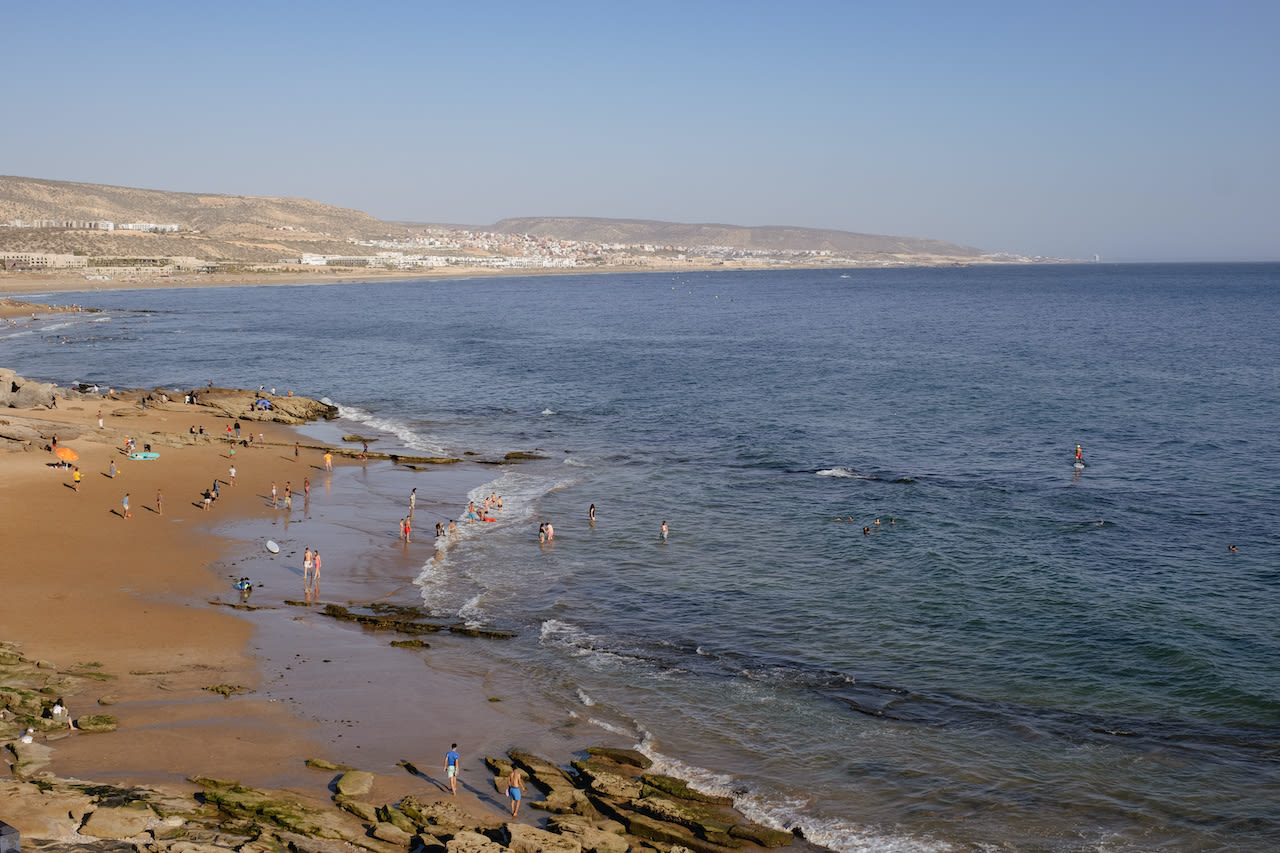 Taghazout Marokko. Foto: Adobe Stock / laiid75.