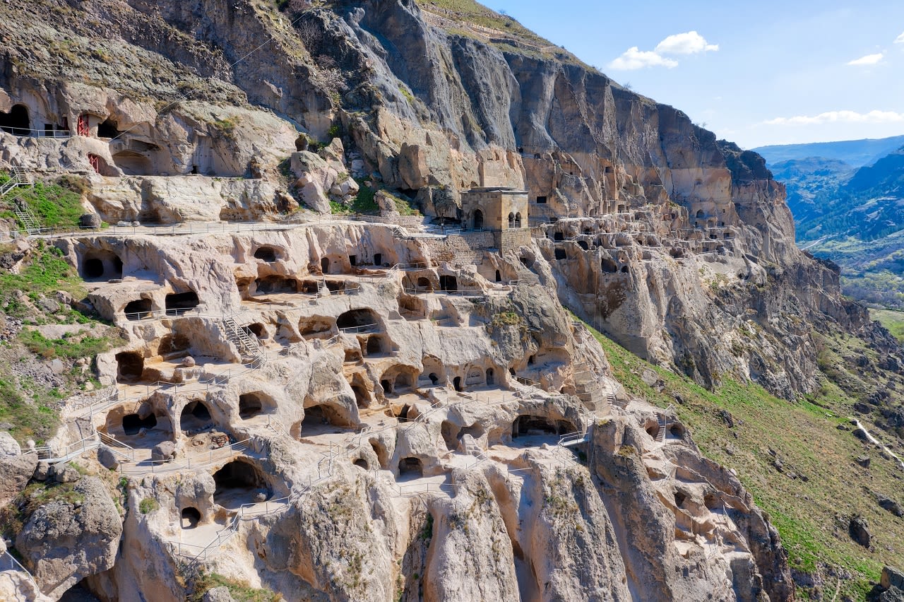 Vardzia Georgië