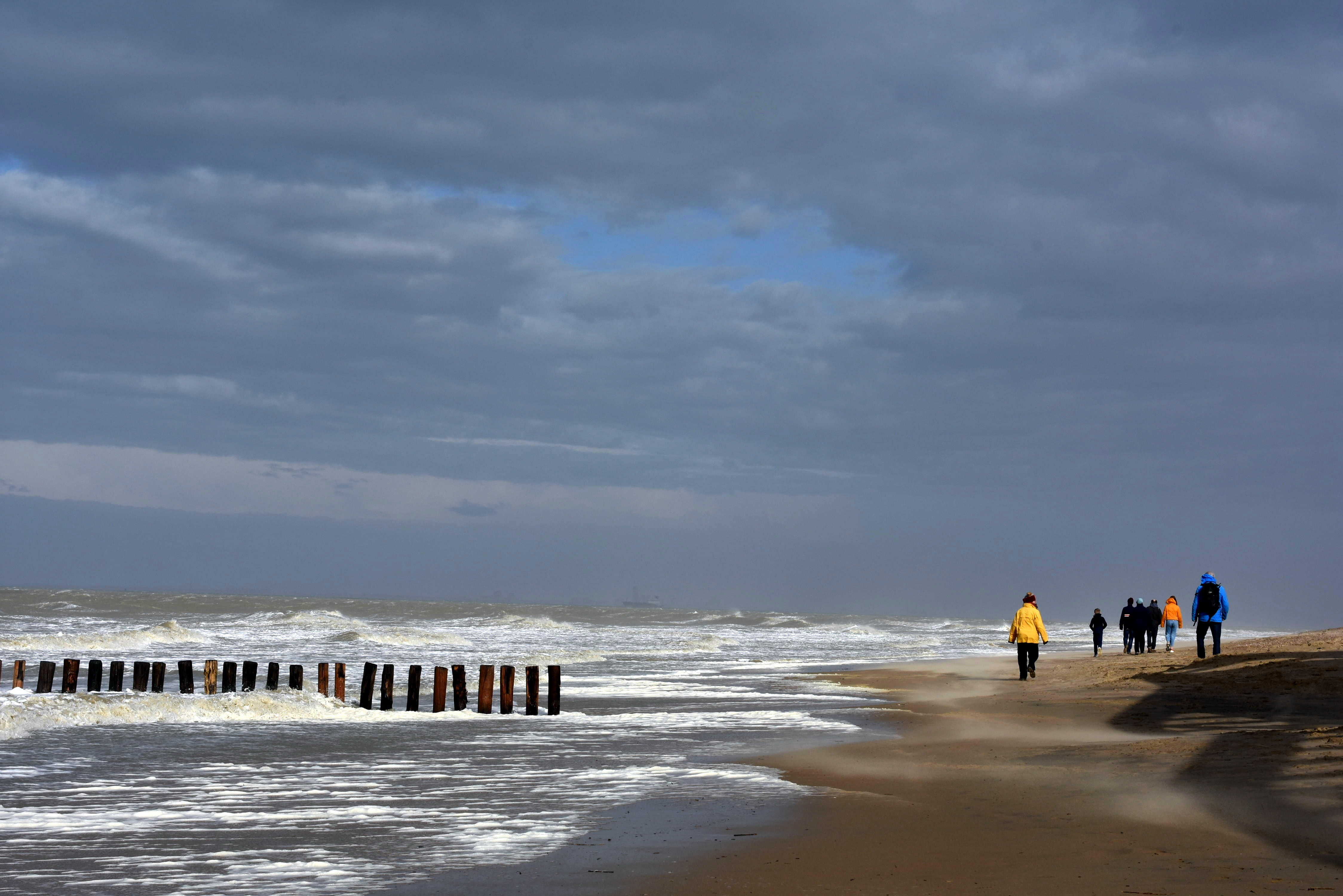 onstuimige zee, windstoten
Foto: Pieter de Bruijne