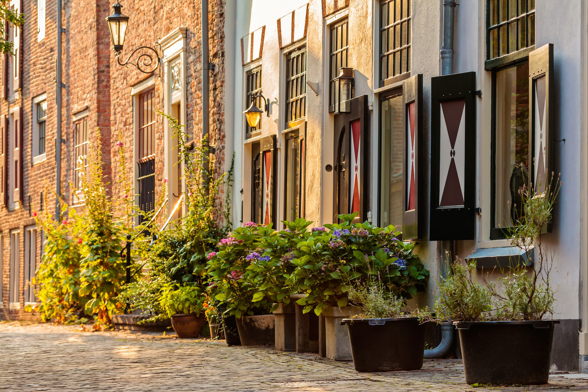 Mooie huizen in het centrum van Amersfoort