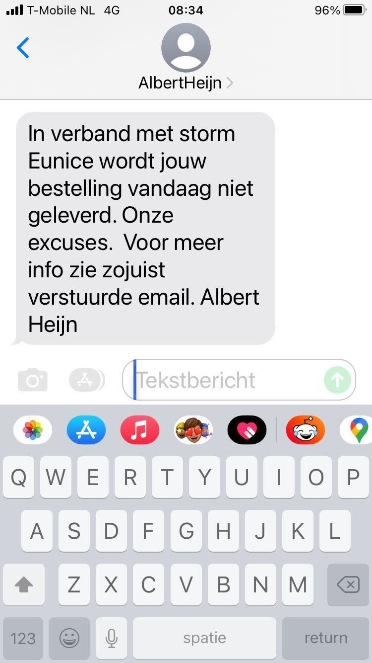 Komt je bestelling wel?