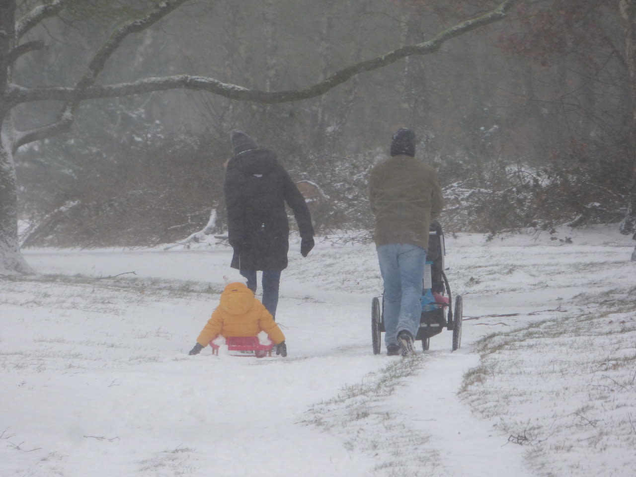 Sneeuwpret in december 2022. Foto: Chris Meeuwis