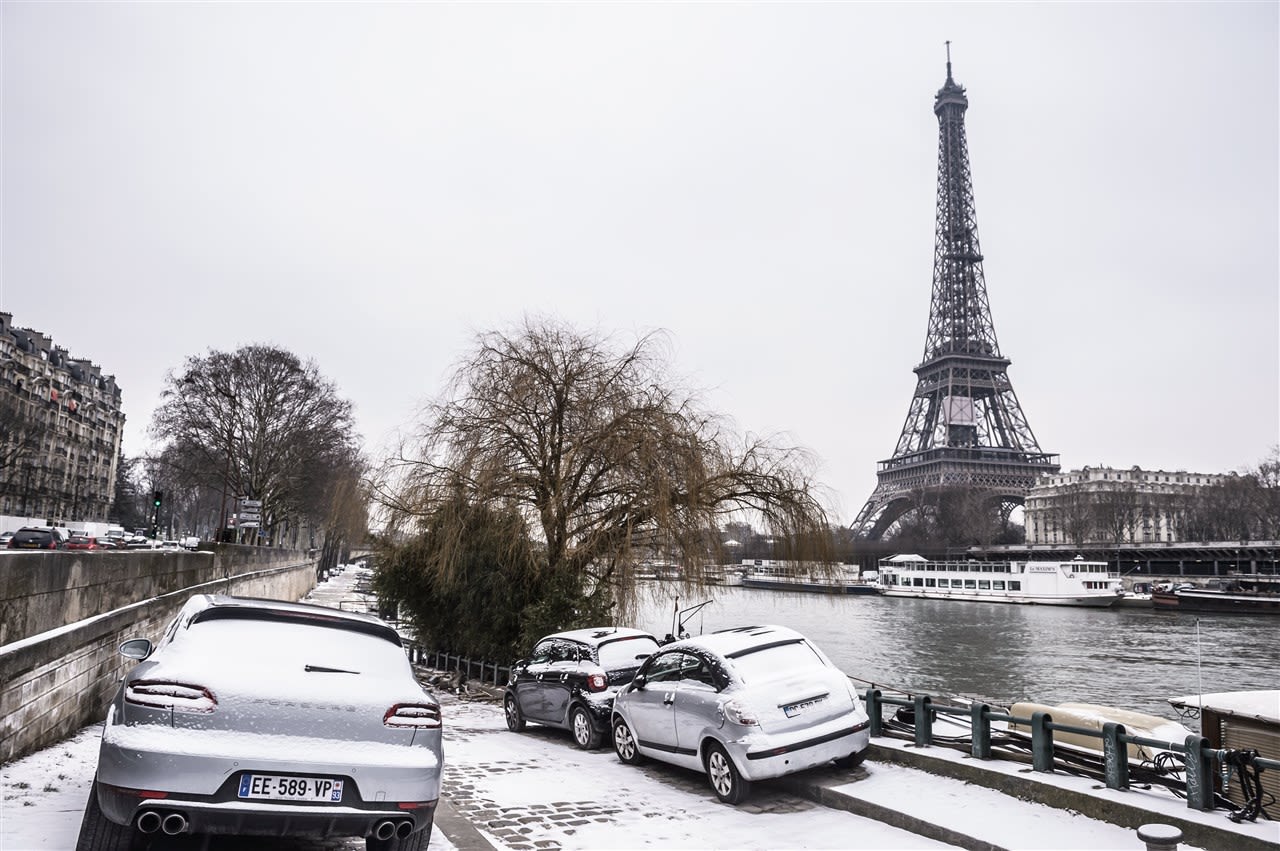 Sneeuw-Eifeltoren