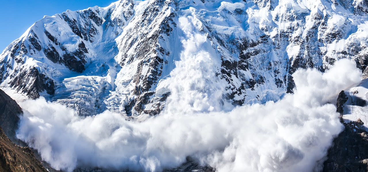 Een grote lawine. Beeld: Adobestock - Nakimori