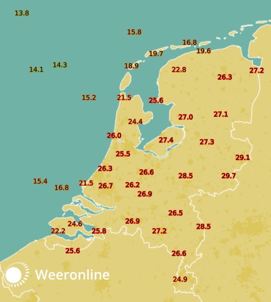 Temperatuur-vandaag-tot-dusver