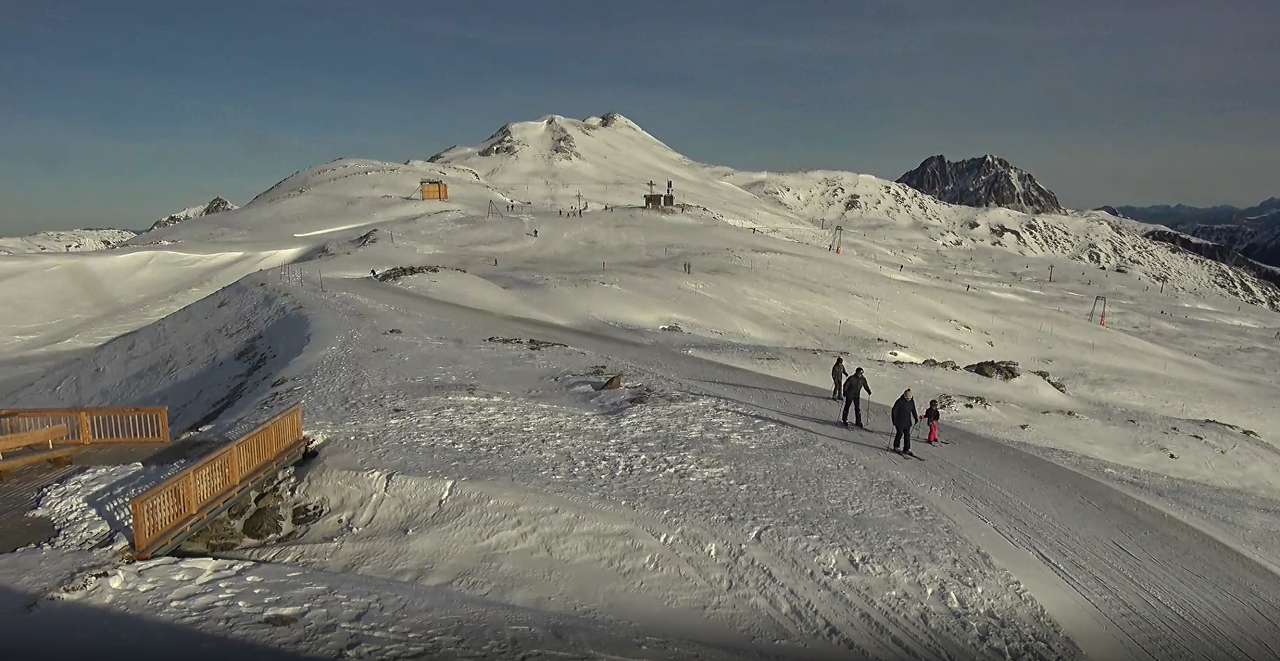 Op hoogte ligt sneeuw. Beeld Feratel / Wildkogel (2200 meter)
