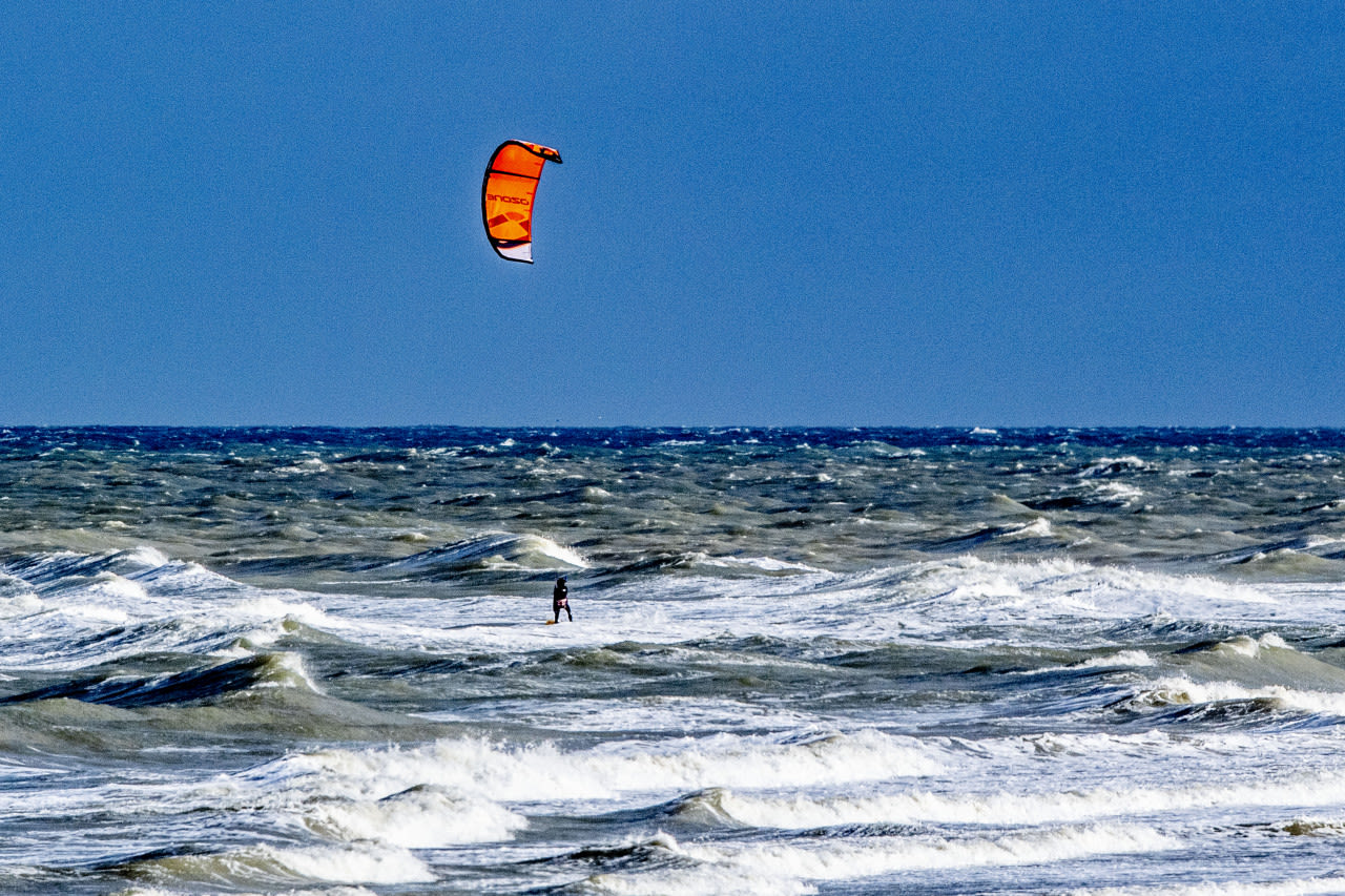 Kitesurfer-in-Scheveningen