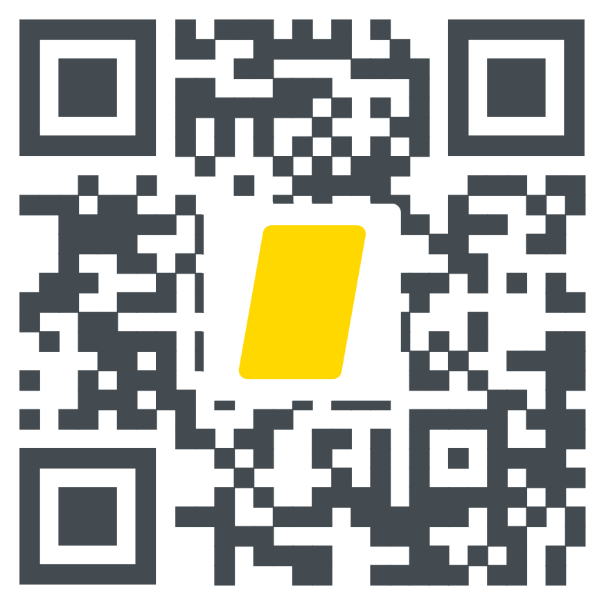 QR-code de lijn flex-app - afbeelding met tekst