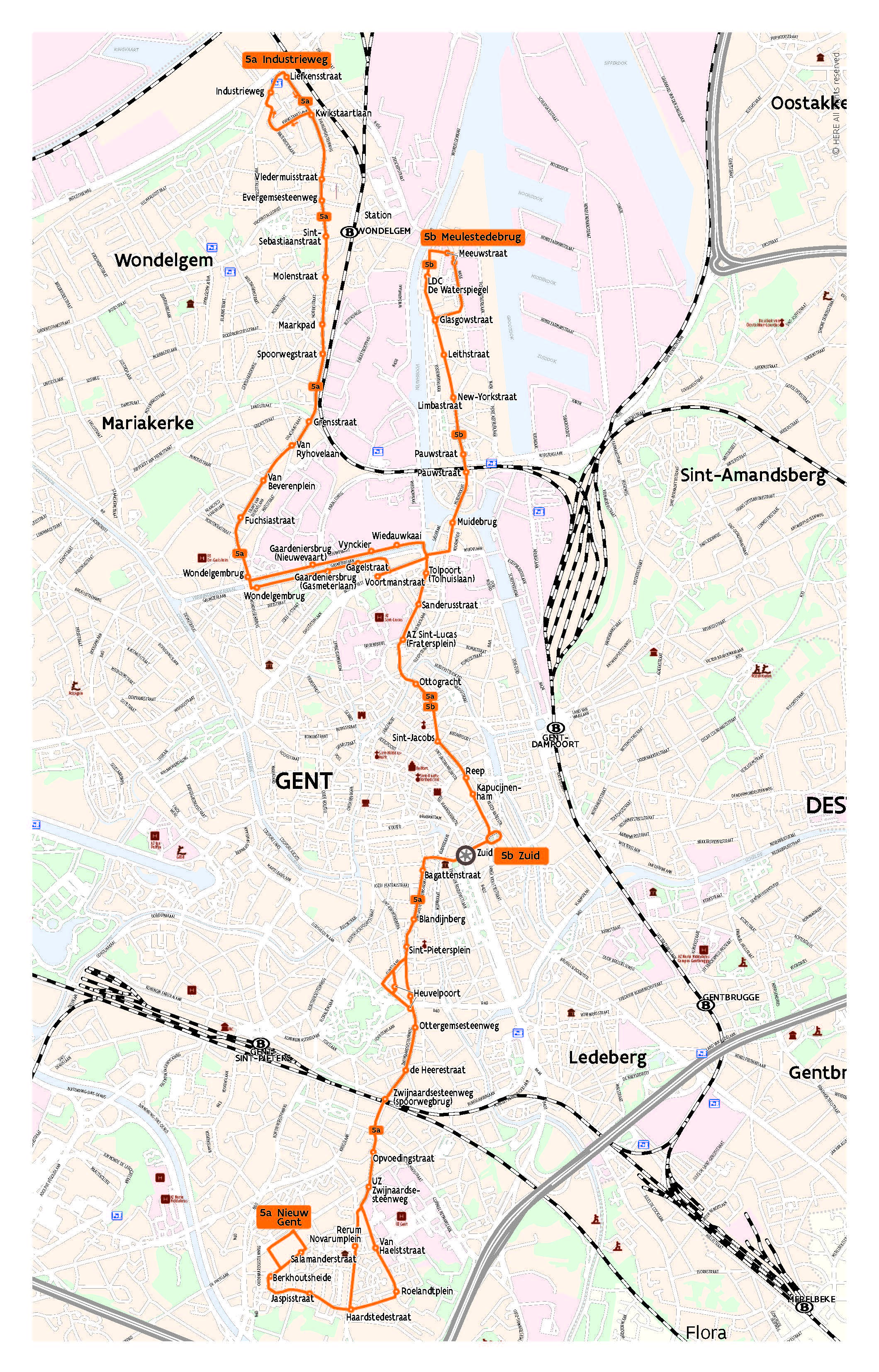 kaarten-Gent-Wondelgem-najaar-25 5a 5b