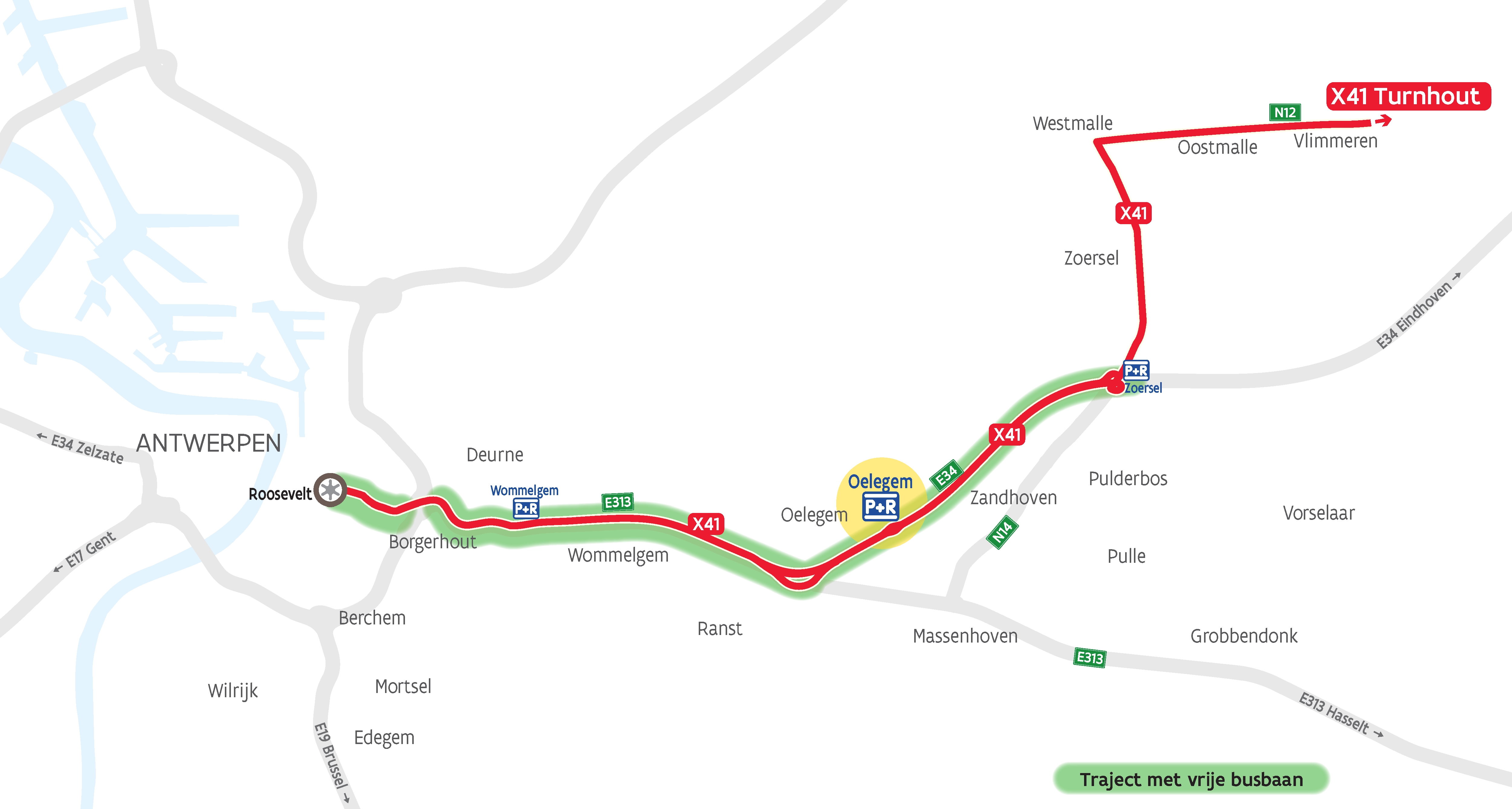 X41 P+R Oelegem