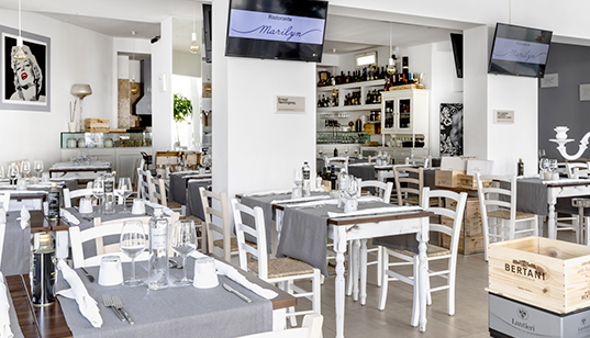 Marilyn Restaurant.    Fusion cuisine and Romagna