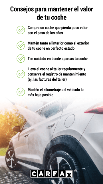 Consejos para mantener el valor del coche Consejos para mantener el valor del coche