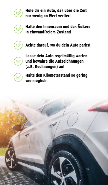 Tipps zum Werterhalt deines Autos Tipps zum Werterhalt deines Autos