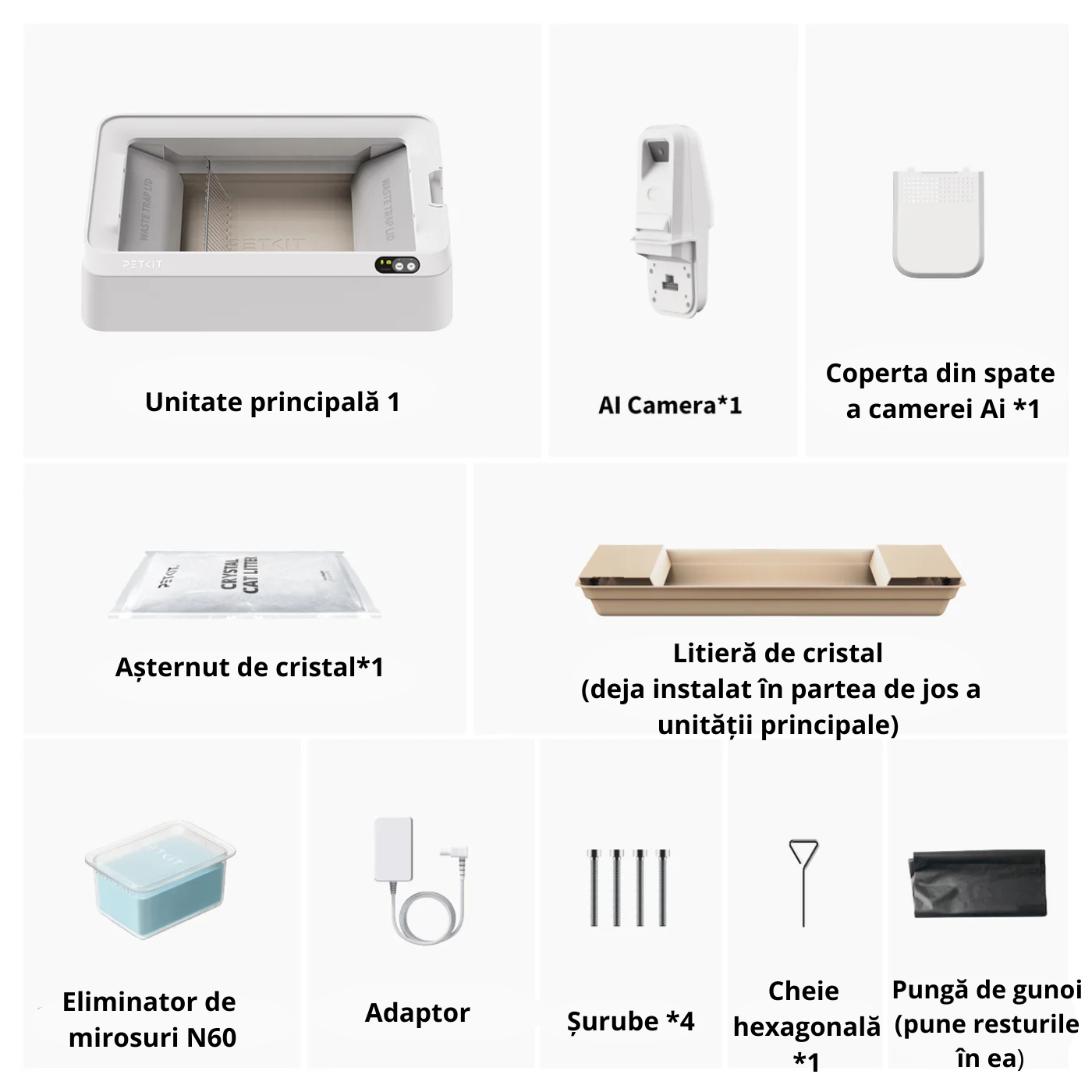 litiera smart pentru pisici