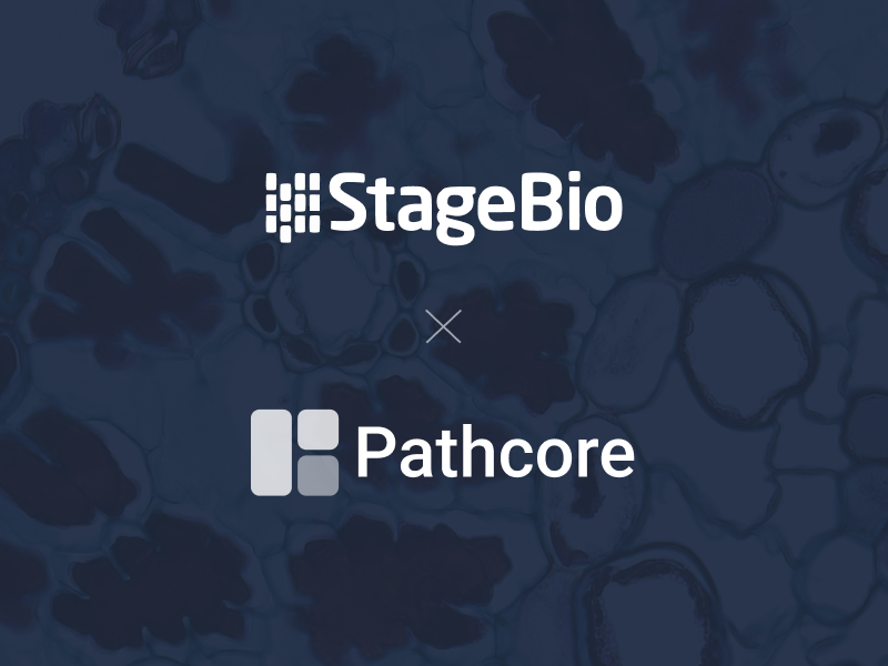 Pathcore & StageBio Announce a Strategic Partnership to Revolutionize the Pathology Laboratory