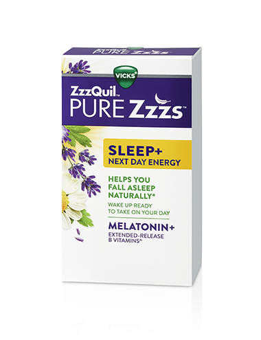 ZzzQuil PURE Zzzs Sleep+ Next Day Energy Tablets 