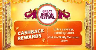 Amazon Great Indian Festival Cashback Rewards