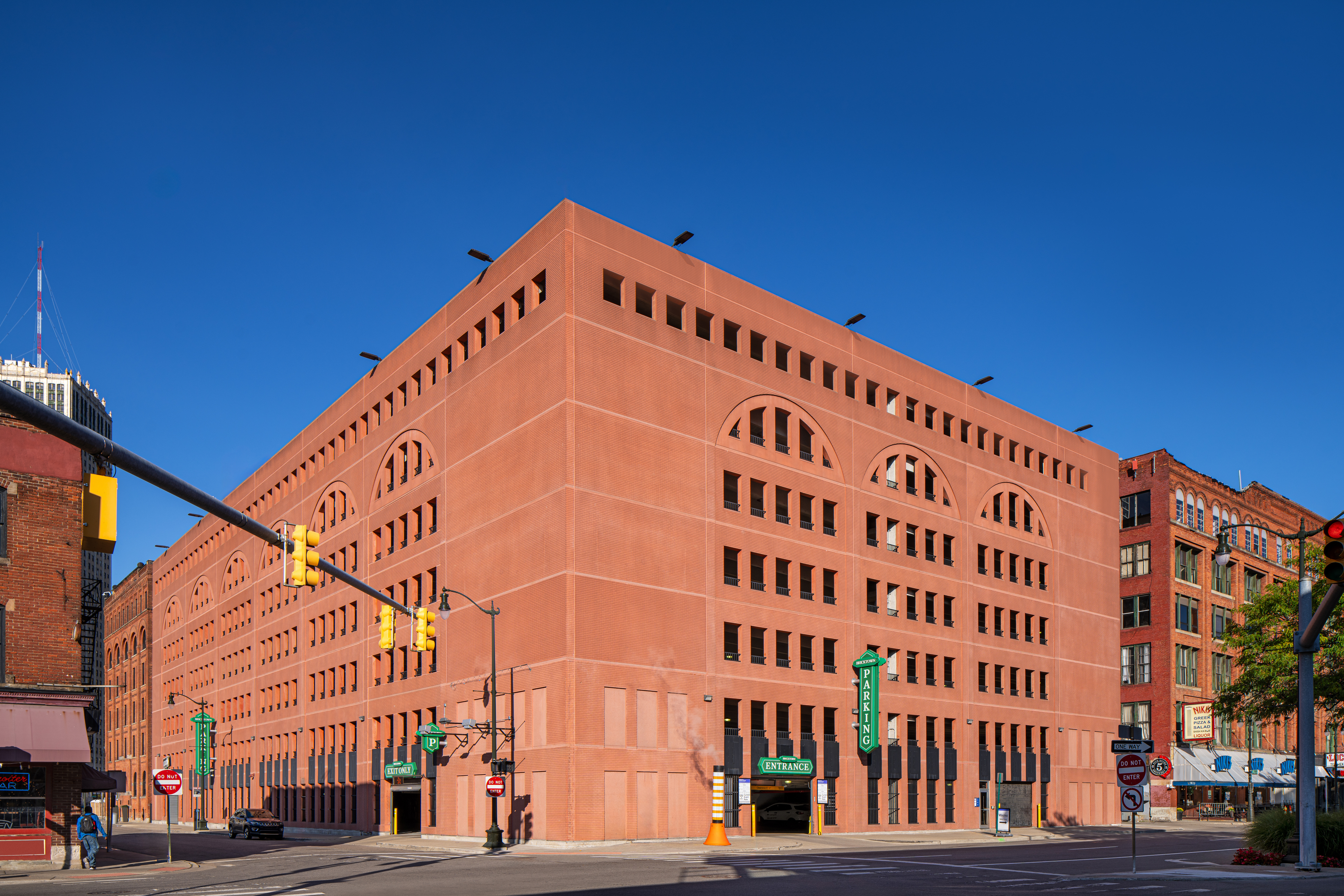 Street view of Bricktown Garage.