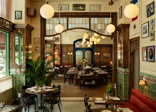 Interior of Le Supreme at Book Tower.