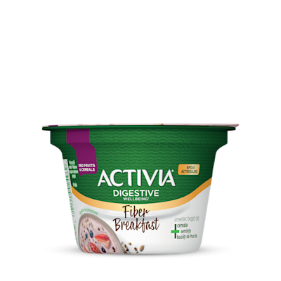Activia Mic Dejun Fructe Roșii și Cereale