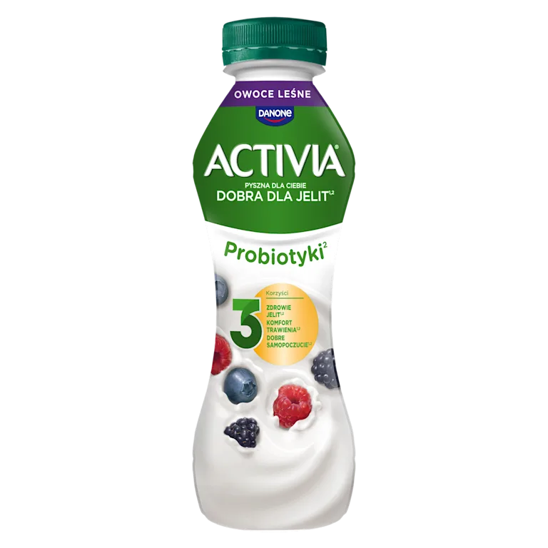Activia jogurt do picia owoce leśne