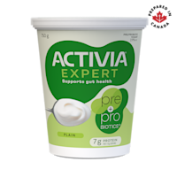 Plain Probiotic and Prebiotic Yogurt no Added Sugar