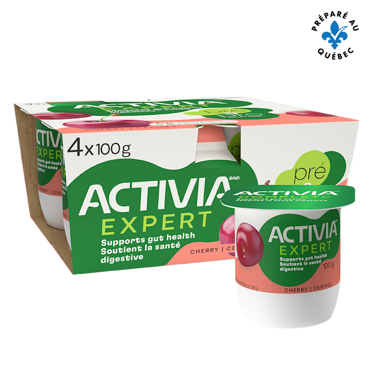 Yogourt Probiotique et Prébiotique aux Cerises