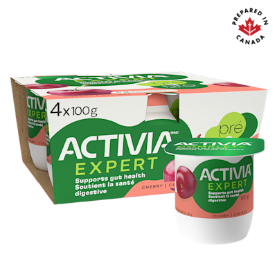 Cherry Probiotic and Prebiotic Yogurt