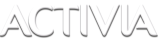 Activia-Logo mit weißem Schriftzug
