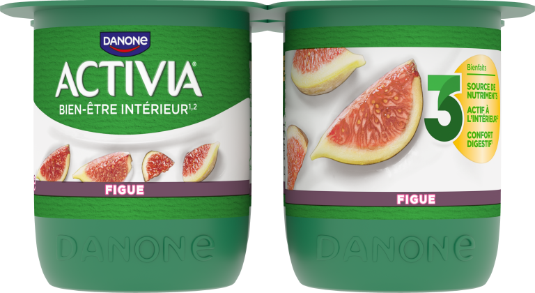 L'onctuosité d'un Activia associée à de bons morceaux de fruits, sans colorant, ni conservateurs, ni arômes artificiels