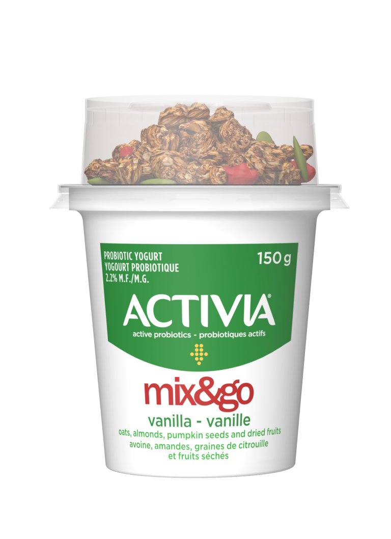 Mix and Go Vanilla Yogurt