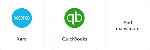 Shoeboxed integrates with Wave, Xero, and QuickBooks.