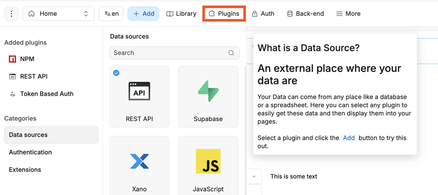 Weweb te facilite la vie pour te connecter au backend de ton application