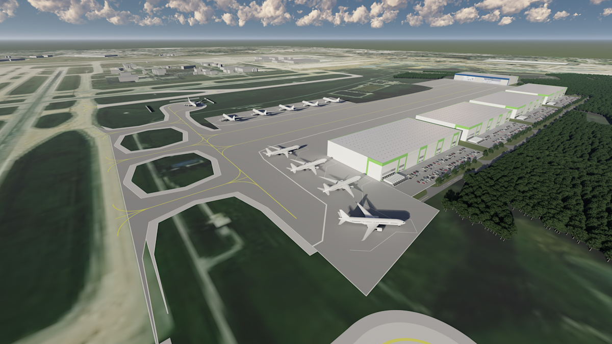 Hangar Row Rendering