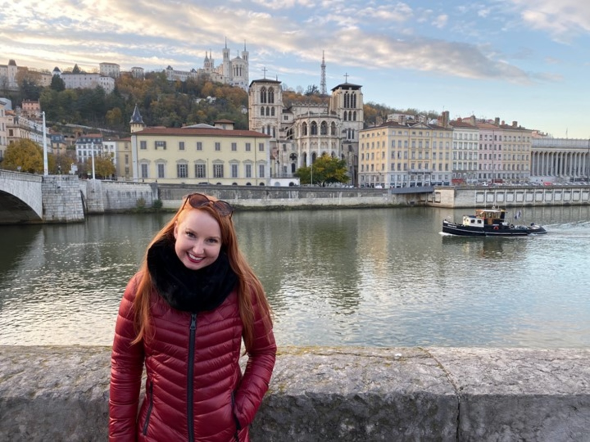 Rhone River in Lyon