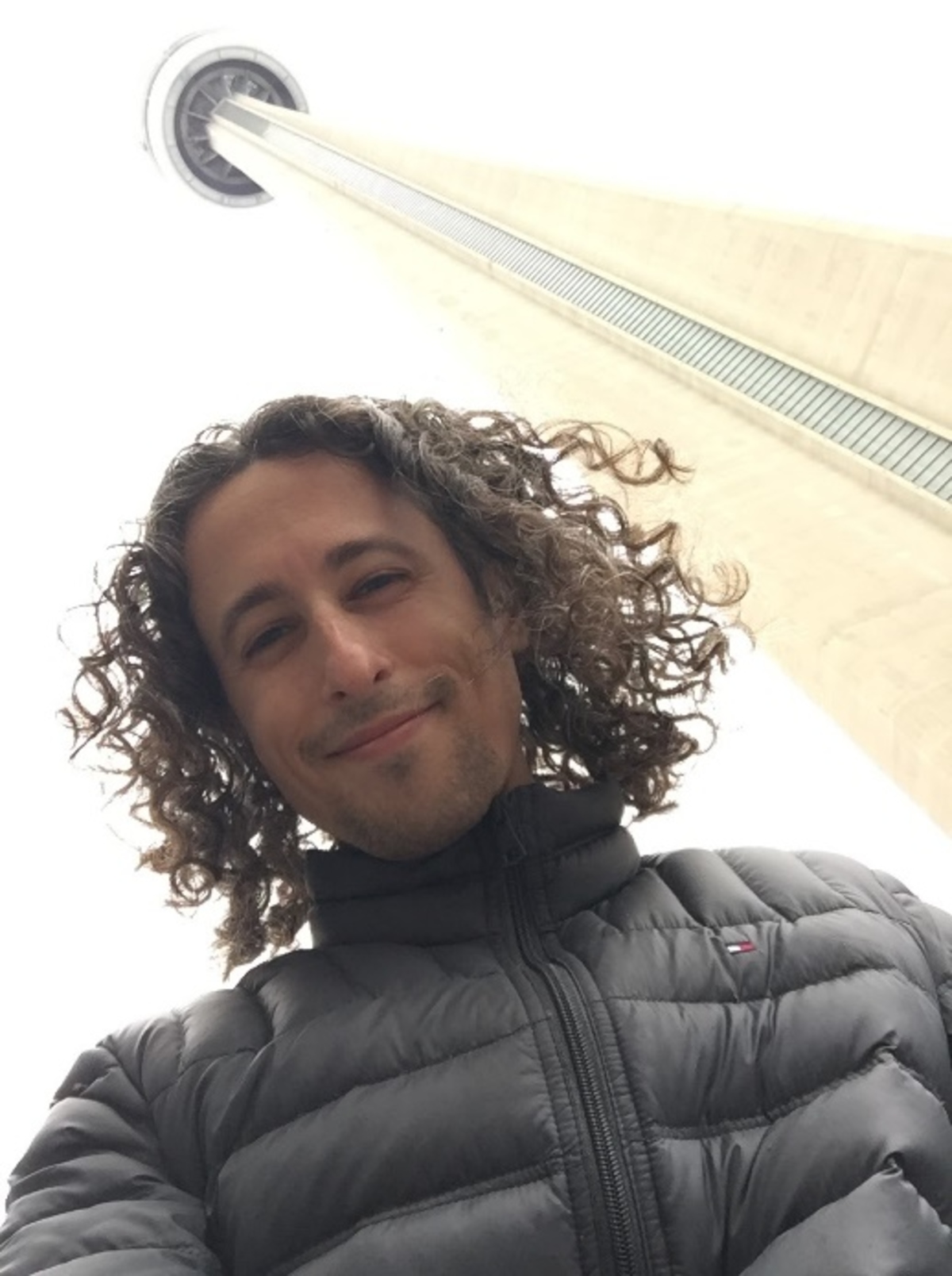 Jay with the CN Tower