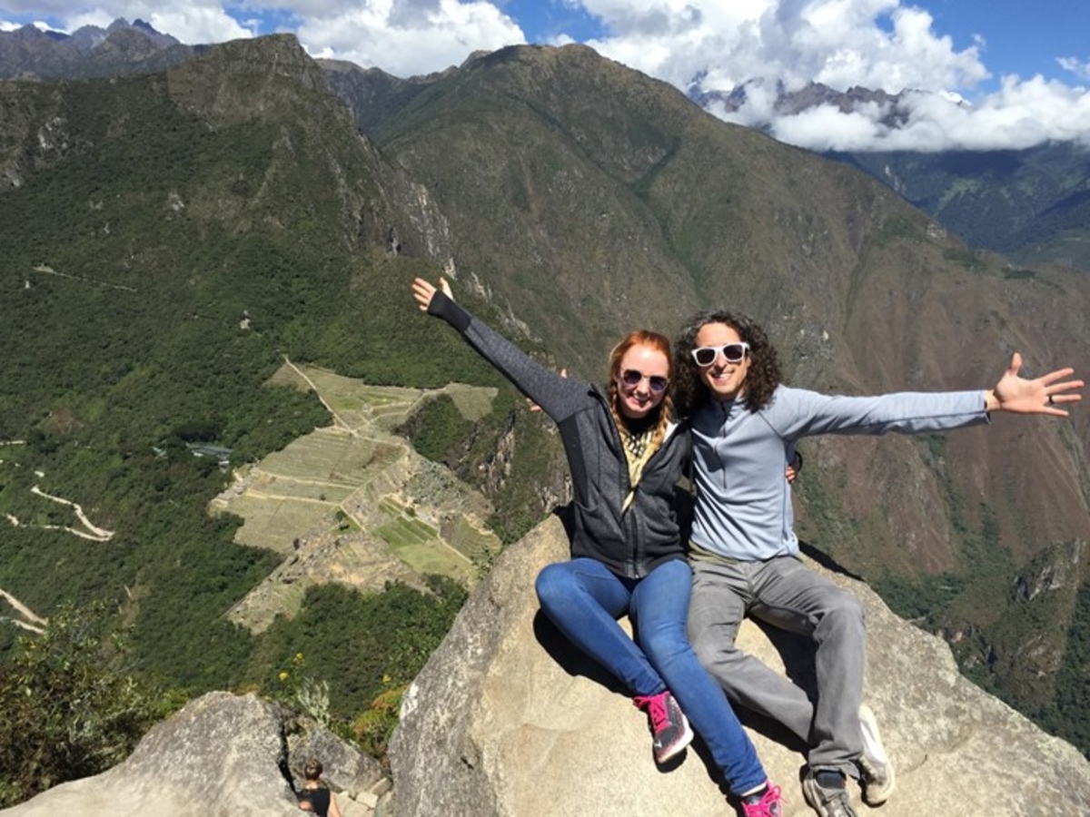Jay and Wife at Machu Picchu, Peru