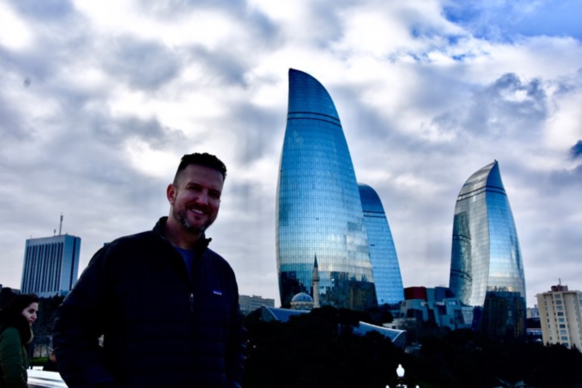 Randy Williams in Azerbaijan